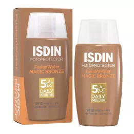 ISDIN Photoprotecteur Fusion Water Col.bronze SPF 50, 50 ml