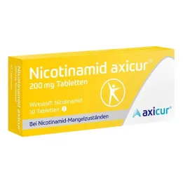 Nicotinamide axicur® 200 mg comprimés, 10 pc