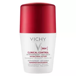 VICHY DEO Contrôle clinique 96h Roll-on, 50 ml