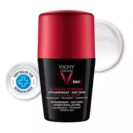 VICHY HOMME Déodorant Clinical Control Roll-on 96h, 50 ml