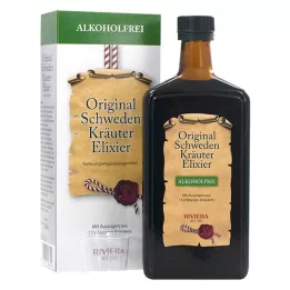 RIVIERA Élixir aux herbes suédois original sans alcool, 500 ml