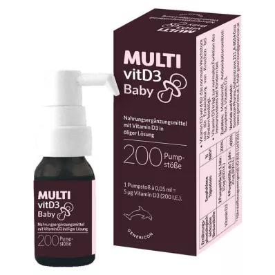 Solution pour tire-lait MULTIVITD3 pour bébé, 10 ml Solution pour tire-lait MULTIVITD3 pour bébé, 10 ml