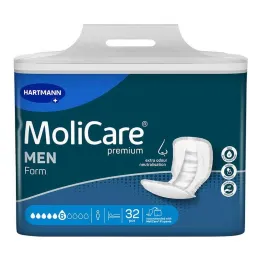 MoliCare® forme premium MEN 6 gouttes, 32 pc
