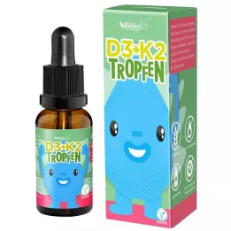 VITAMIN Gouttes D3+K2 pour enfants, 10 ml
