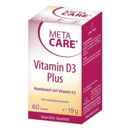 Meta Care Vitamine D3 Plus 10 000 UI + 80 µg K2 capsules, 60 pc
