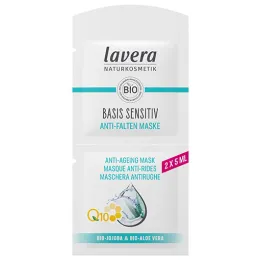 Masque sensible à base de Lavera Q10, 2x5 ml