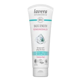 Lait nettoyant sensible à base de Lavera, 125 ml
