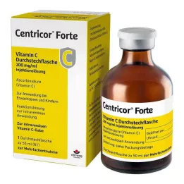CENTRICOR Forte Vitamine C Dsfl. 200 mg/ml Inj.-L., 1X50 ml
