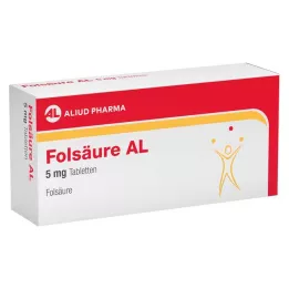 FOLSÄURE AL Comprimés de 5 mg, 20 pièces