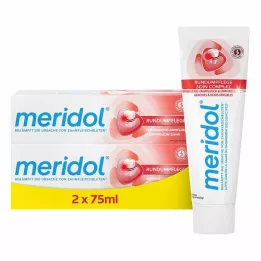 MERIDOL Dentifrice de soin complet, pack double, 2X75 ml