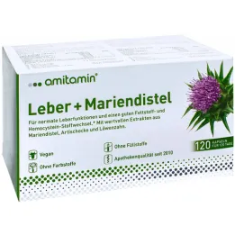 Chardon-Marie Amitamin + capsules de foie (120 pièces)