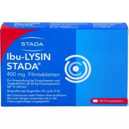 IBU-LYSIN STADA 400 mg comprimés pelliculés, 10 pièces