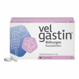 Comprimés à croquer Velgastin flatulences, 50 pc