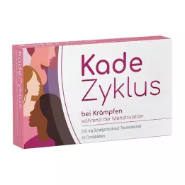 KADEZYKLUS pour les crampes pendant les règles 250 mg FTA, 10 pcs