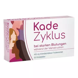 KADEZYKLUS pour les saignements abondants pendant les règles 400 mg FTA, 20 pcs