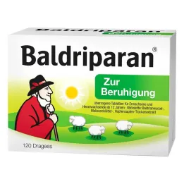 Comprimés Baldriparan enrobés pour la sédation, 120 pc