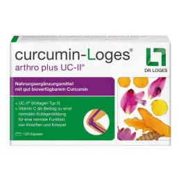 Curcumine-Loges arthro plus UC-II capsules, 120 pc