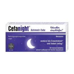 CEFANIGHT Pastilles fondantes, 20 pièces