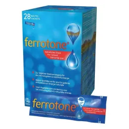 Sachet de fer naturel Ferrotone, 28X20 ml