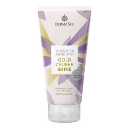 Dermasel Lotion pour le corps de la Mer Morte Gold Magic Shine (200 ml)