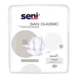 Seni San Classic Incontinence Pad Maxi, 30 pc