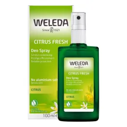 Weleda Déodorant frais aux agrumes en spray, 100 ml