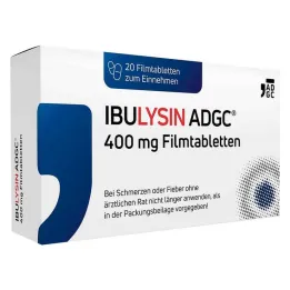 IBULYSIN ADGC® 400 mg comprimés pelliculés, 20 pc