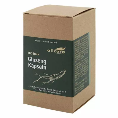 GINSENG 500 gélules, 100 pièces