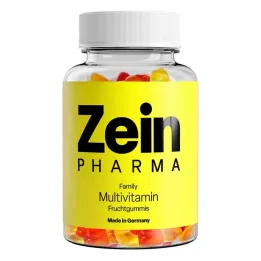 Gommes aux fruits multivitaminées familiales de ZEINpharma (60 pièces)