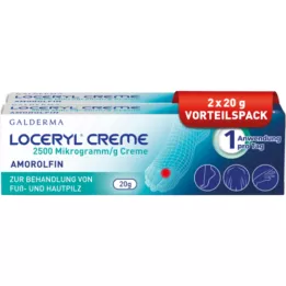 LOCERYL crème, 2x20 g