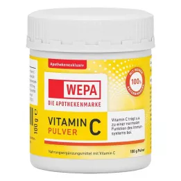 WEPA Poudre de vitamine C en boîte de 100 g
