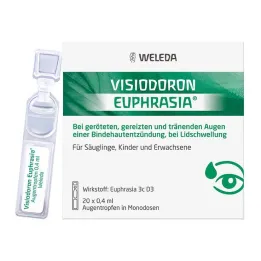 Visiodoron Euphrasia collyre en monodoses, 20X0,4 ml
