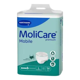 Molicare Premium Mobile 5 gouttes taille L, 14 pc