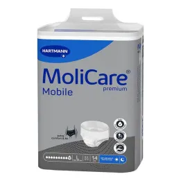 Molicare Premium Mobile 10 gouttes taille L, 14 pc