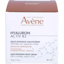 AVENE Hyaluron Activ B3 Crème de Nuit Multi-Intensive, 40 ml