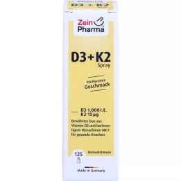 VITAMIN D3+K2 1000 UI spray, 25 ml