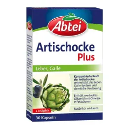 Capsules Abbey Artichaut Plus, 30 pc