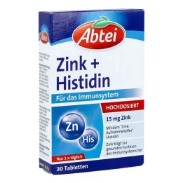Comprimés de zinc dabbaye + histidine (30 pièces)