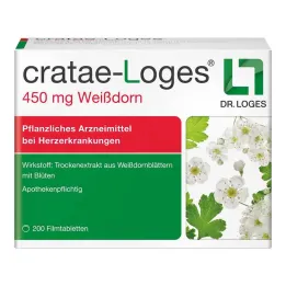 cratae-Loges 450 mg comprimés pelliculés daubépine, 200 pc