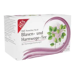 Sachets filtrants à thé pour la vessie et les voies urinaires H&amp;S®, 20X2 g