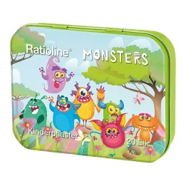 Bandes de plâtre pour enfants Ratioline, 3 tailles, boîte en fer blanc, 20 pièces