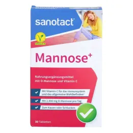 Sanotact Mannose+ comprimés (30 pièces)