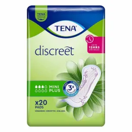 TENA® serviettes discrètes Mini Plus pour incontinence, 20 pièces