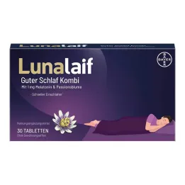 Lunalaif bons comprimés de combinaison de sommeil, 30 pc