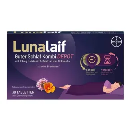 Lunalaif Comprimés de dépôt Combi Good Sleep, 30 pc
