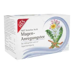 Sachet filtre à thé stimulant lestomac H&amp;S®, 20X2,0 g