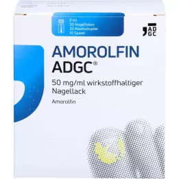 AMOROLFIN ADGC Vernis à ongles 50 mg/ml dingrédient actif, 5 ml