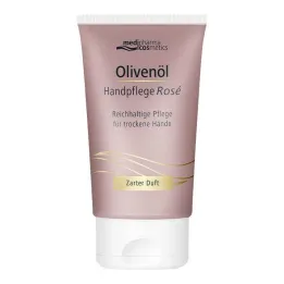 Crème de soin des mains à lhuile dolive rose, 50 ml