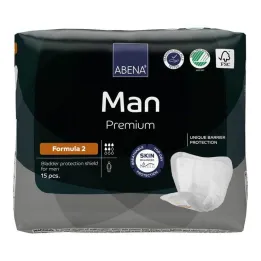 Abena Man Premium formule 2 semelles intérieures, 15 pc