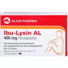 IBU-LYSIN AL 400 mg comprimés pelliculés, 10 pièces
